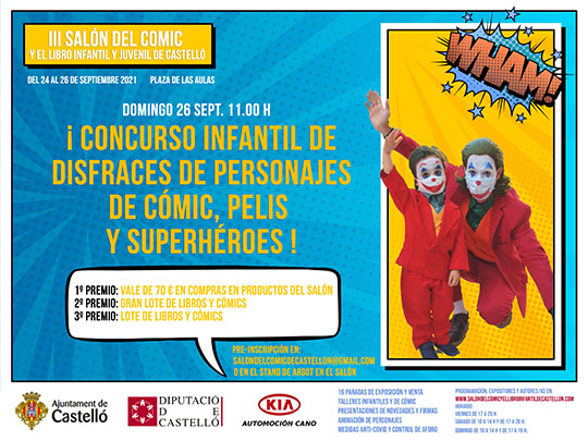 III Salón del Cómic y el libro infantil y juvenil de Castelló III Salón del Cómic y el libro infantil y juvenil de Castelló