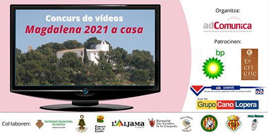 concurso de vídeos aficionados Magdalena 2021 en casa