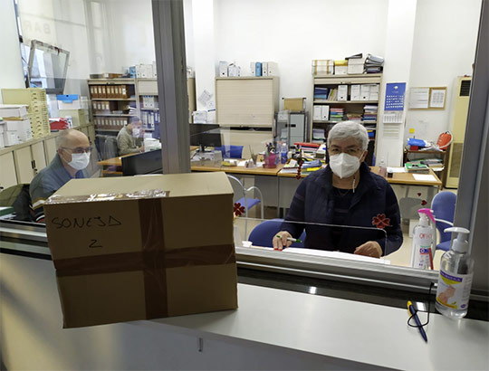 La Diputación reparte desde el inicio de la pandemia 525.000 mascarillas entre los 135 municipios de la provincia