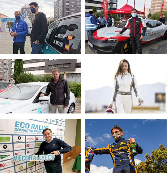 Destacados pilotos nacionales e internacionales tomarán la salida del Eco Rallye de la Comunitat Valenciana 2021 Destacados pilotos nacionales e internacionales tomarán la salida del Eco Rallye de la Comunitat Valenciana 2021