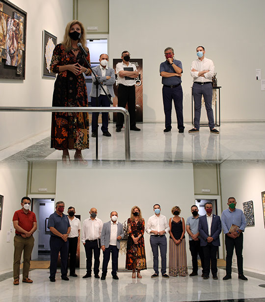 Marco asiste a la inauguración de la exposición retrospectiva ‘Andar en el tiempo’
