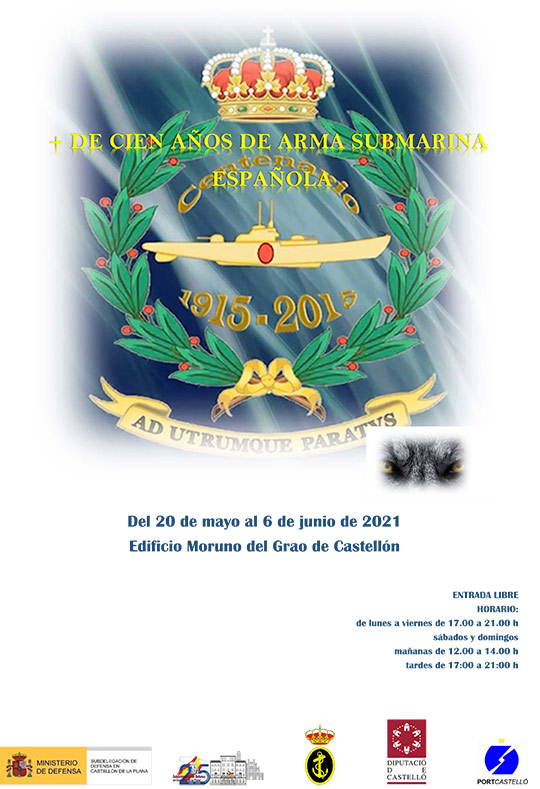 Inauguración exposición “Mas de cien años del Arma Submarina Española” Inauguración exposición “Mas de cien años del Arma Submarina Española”