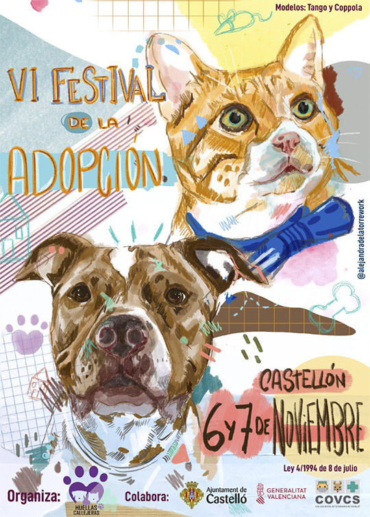 Festival de la adopción y JOC Fest, 6 y 7 de noviembre en Castelló