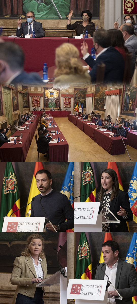 La Diputación solicita por unanimidad que el Gobierno de España incluya las desaladoras en los fondos europeos 
