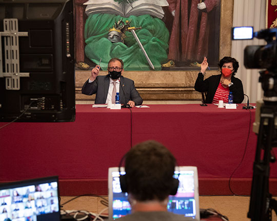 El pleno de la Diputación solicita ayudas al Gobierno de España por ´Filomena´ y aprueba el nuevo Plan 135 para dotar de más autonomía a los ayuntamientos El pleno de la Diputación solicita ayudas al Gobierno de España por ´Filomena´ y aprueba el nuevo Plan 135 para dotar de más autonomía a los ayuntamientos