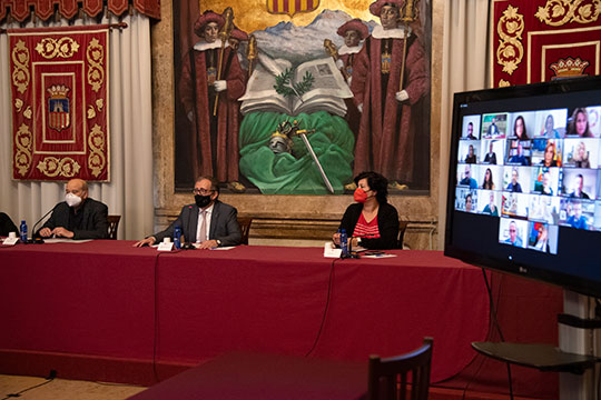 El pleno de la Diputación solicita ayudas al Gobierno de España por ´Filomena´ y aprueba el nuevo Plan 135 para dotar de más autonomía a los ayuntamientos