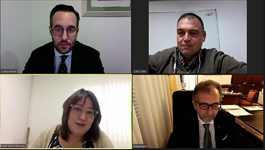 La Diputación y la Germandat dels Cavallers de la Conquesta dispuestas a emprender acciones de dinamización en los pueblos cuando mejore la situación sanitaria