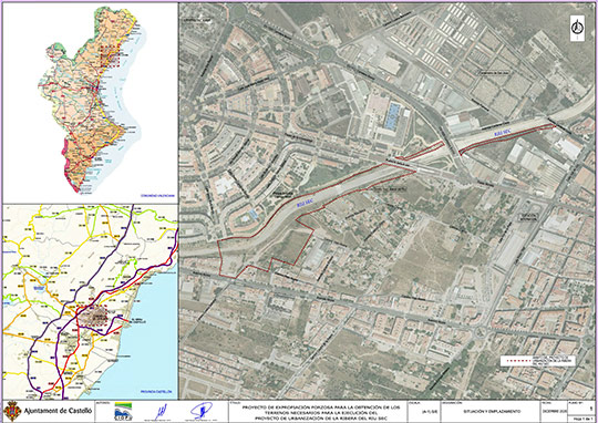 Castelló inicia el proceso para obtener el suelo del futuro corredor medioambiental del Riu Sec