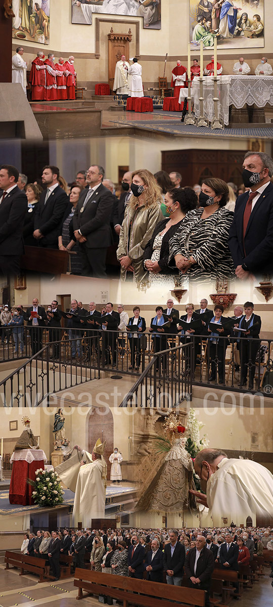 Cant del Magnificat, en conmemoración del XCVIII aniversario de la coronación de la Mare de Déu del Lledó