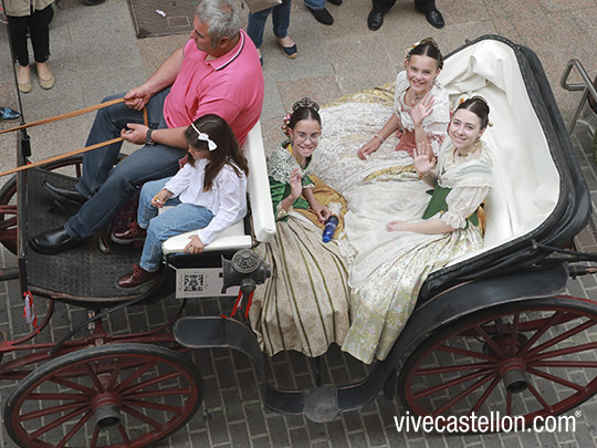 Cabalgata anunciadora de la fiesta principal de la Patrona de Castelló Cabalgata anunciadora de la fiesta principal de la Patrona de Castelló