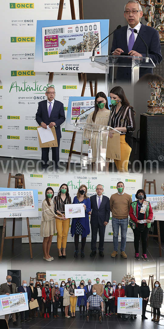 Las fiestas de la Magdalena protagonizan el cupón de la ONCE del 22 de marzo Las fiestas de la Magdalena protagonizan el cupón de la ONCE del 22 de marzo