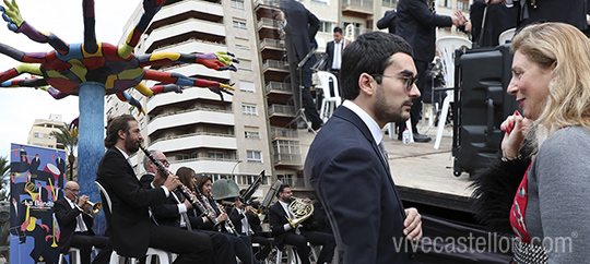 La Banda Municipal de Castelló protagoniza la celebración del Día de la Constitución