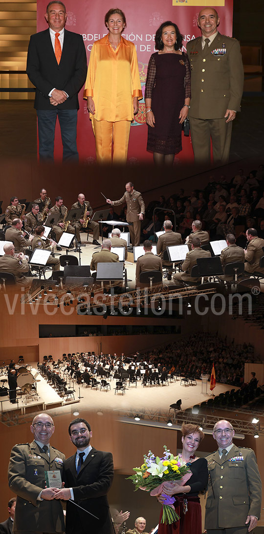 Concierto de hermandad por el 27 aniversario de la Subdelegación de Defensa en Castelló