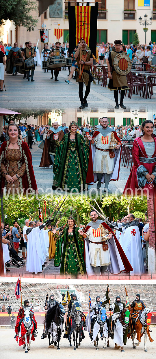 Desfile de la Germandat dels Cavallers de la Conquesta