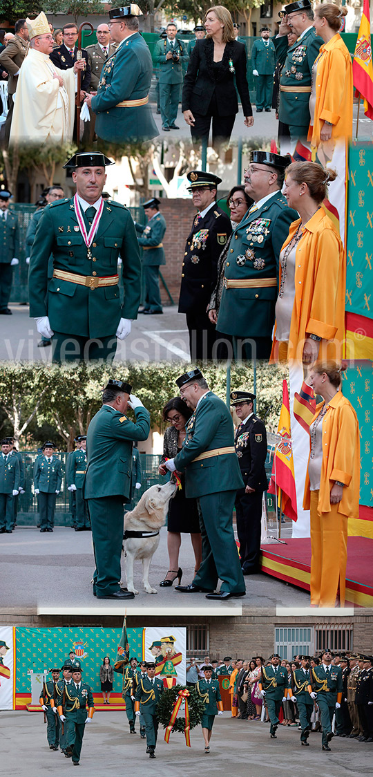 Acto institucional de la Guardia Civil con motivo del Día del Pilar