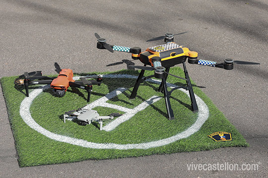 La Policía Local de Castelló adquiere tres drones para protección medioambiental y control de vertidos La Policía Local de Castelló adquiere tres drones para protección medioambiental y control de vertidos