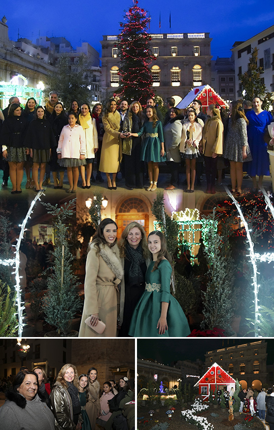 Castelló enciende la iluminación navideña Castelló enciende la iluminación navideña
