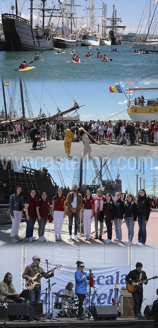 Jornada central de ´Escala a Castelló´ con el gran desfile y las Justas de Sète