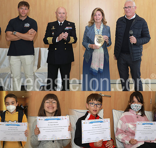 La alcaldesa de Castelló, Amparo Marco, participó en el acto de entrega de diplomas de bautismos de mar celebrado en el Real Club Náutico de Castelló