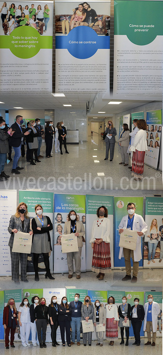 Vithas y la Asociación Española contra la Meningitis conciencian sobre la enfermedad con una exposición 
