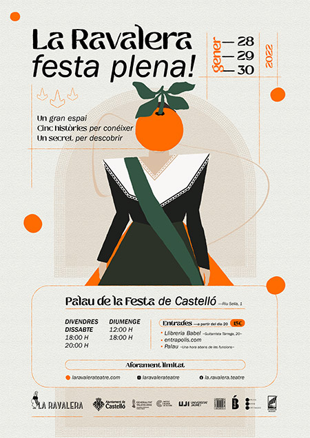 La feria de teatro breve de Castelló ‘La Ravalera’ llega al Palau de la Festa