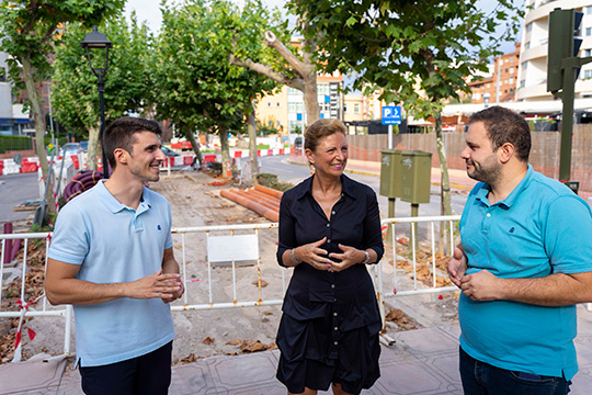  Castelló inicia la última fase de la mejora peatonal y ciclista de la avenida Lidón cofinanciada por Europa