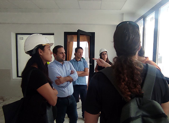 Las obras del CEIP Herrero avanzan a buen ritmo