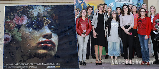 presentación de la pieza fotográfica del artista Laura Avinent presentación de la pieza fotográfica del artista Laura Avinent