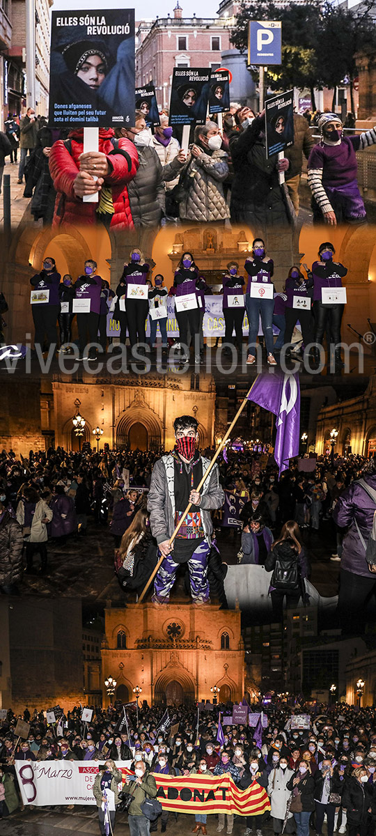 Manifestación del 8 de marzo con la conmemoración del Día de la Mujer Manifestación del 8 de marzo con la conmemoración del Día de la Mujer