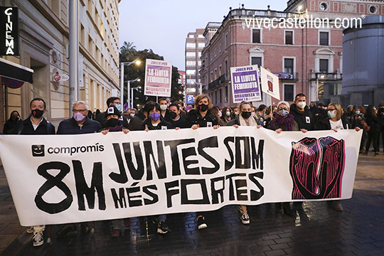 Manifestación del 8 de marzo en el Día Internacional de la Mujer Manifestación del 8 de marzo en el Día Internacional de la Mujer