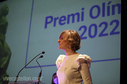 Entrega del Premi Olimpia a Carme Ripollés y del certamen literario Relats de Dones a Mª Antonia Sánchez Entrega del Premi Olimpia a Carme Ripollés y del certamen literario Relats de Dones a Mª Antonia Sánchez