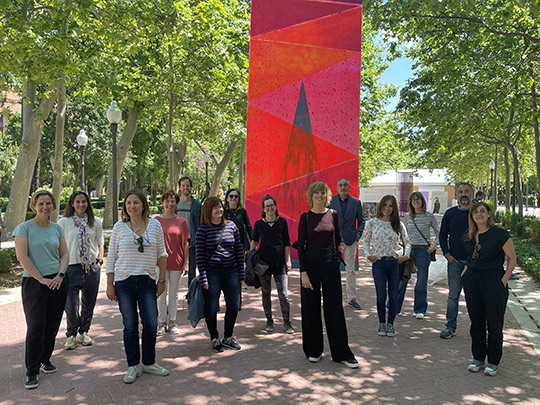 ´A través del techo de cristal´ llena el Parque Ribalta de arte y feminismo