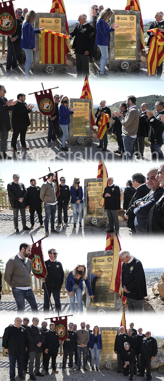 Castelló pone en valor la leyenda de Tombatossals con un monolito en su honor Castelló pone en valor la leyenda de Tombatossals con un monolito en su honor