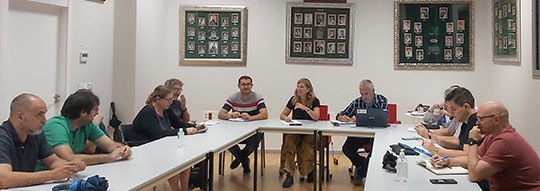 Marco inicia la ronda de reuniones con los representantes de las gaiatas Marco inicia la ronda de reuniones con los representantes de las gaiatas