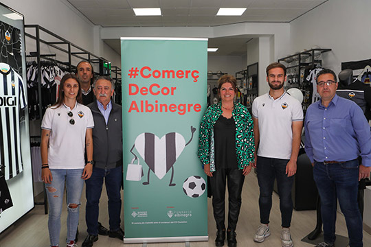 Castelló lanza #ComerçDeCorAlbinegre para conmemorar el centenario del CD Castellón