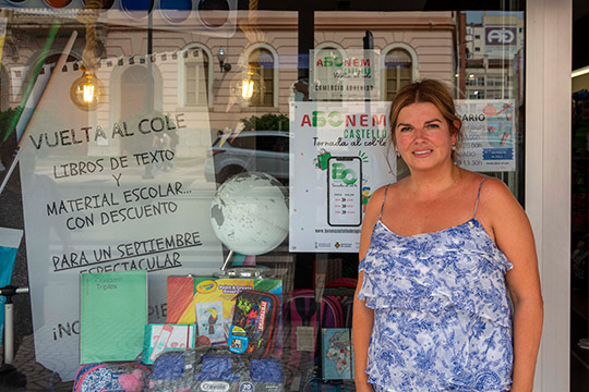 Castelló activa desde este lunes la venta de los bonos de hasta 100 euros para la ‘Vuelta al cole’