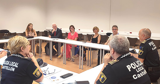 Castelló y Logroño intercambian experiencias en materia de igualdad y seguridad ciudadana