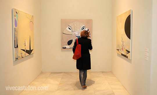 Inauguración de la exposición Omplirelbuit, de Ramón Roig Inauguración de la exposición Omplirelbuit, de Ramón Roig