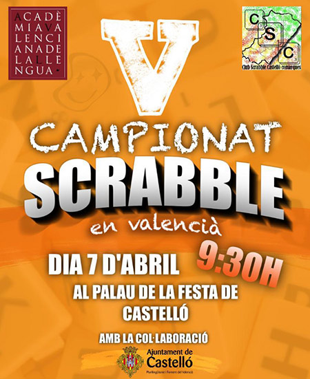 Castelló acoge el V Campeonato de Scrabble escolar en valenciano