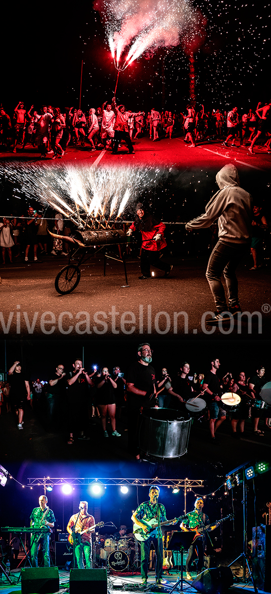 Castelló celebra la Nit de Sant Joan en la playa del Gurugú y el Pinar Castelló celebra la Nit de Sant Joan en la playa del Gurugú y el Pinar