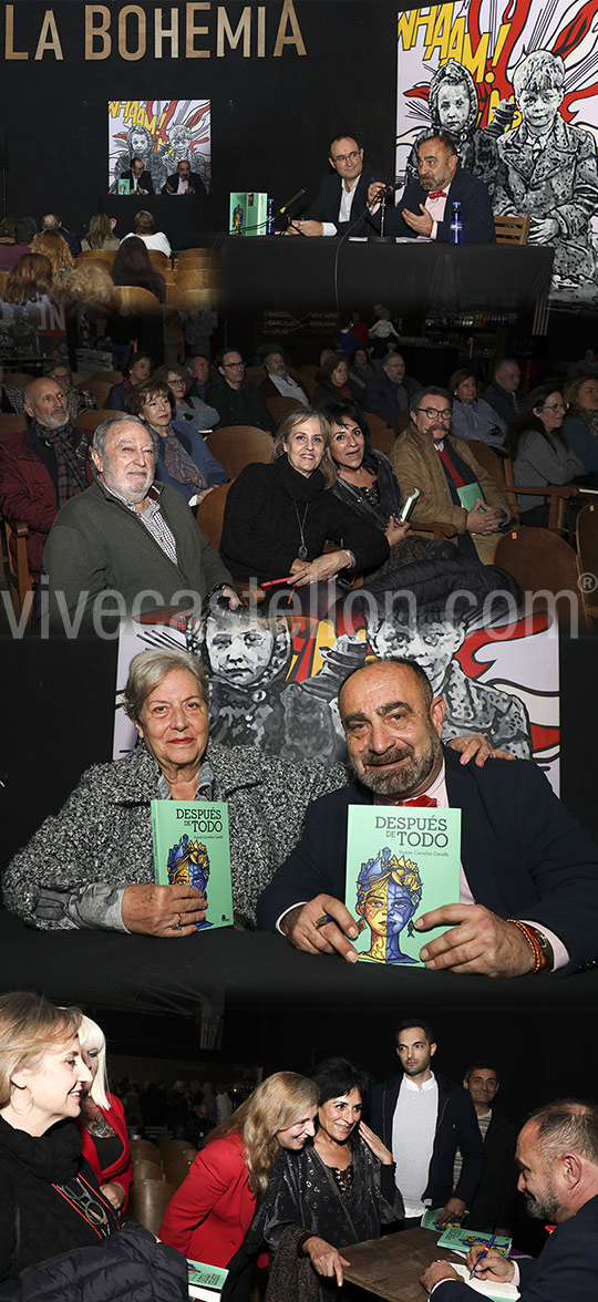 Presentación del libro de Vicente Cornelles, Después de todo