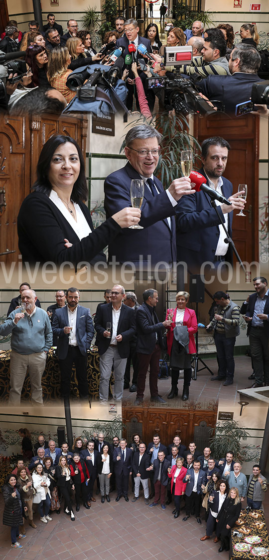 Ximo Puig asiste al tradicional brindis por la navidad con los medios de comunicación Ximo Puig asiste al tradicional brindis por la navidad con los medios de comunicación