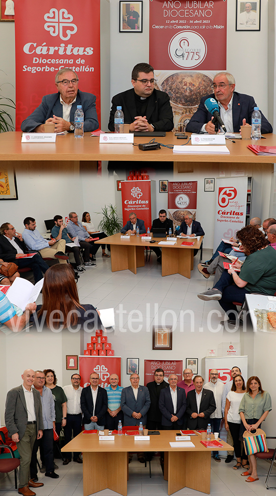 Presentación del nuevo director de Cáritas Diocesana de Segorbe-Castellón, Francisco Mir