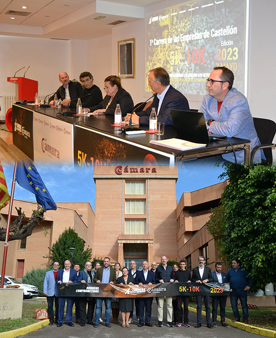 La 1ª Carrera de las Empresas Cámara de Comercio de Castellón da el pistoletazo de salida