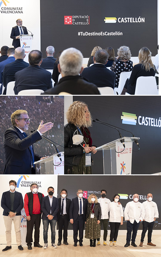 José Martí subraya el esfuerzo de la Diputación y los empresarios para que Castelló Ruta de Sabor,  festivales y Cycling Castelló impulsen el turismo en la provincia este 2022