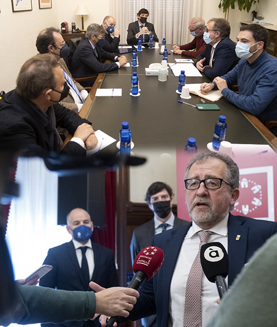 La Diputación de Castellón respalda al sector cerámico para que se adopten medidas urgentes ante la escalada del precio del gas