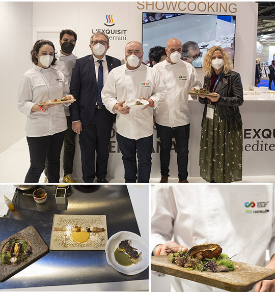 Los chefs con estrella Michelin de Castellón muestran en Fitur una provincia para probarla que ofrece excelentes experiencias gastronómicas