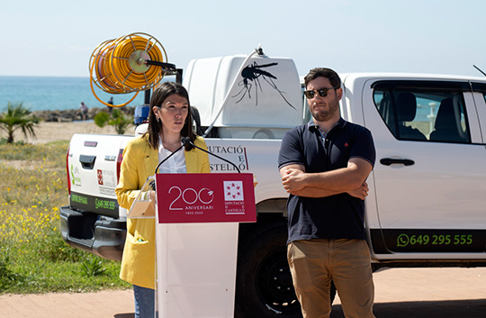 La Diputación de Castellón ya ha destinado en la presente temporada más de 330.000 euros a la lucha contra los mosquitos 