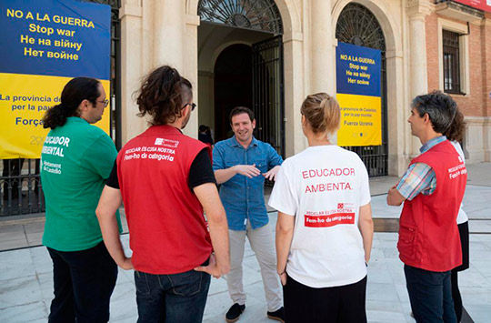 La Diputación de Castelló recibe la máxima puntuación para las ayudas de contratación del servicio de Educación Ambiental