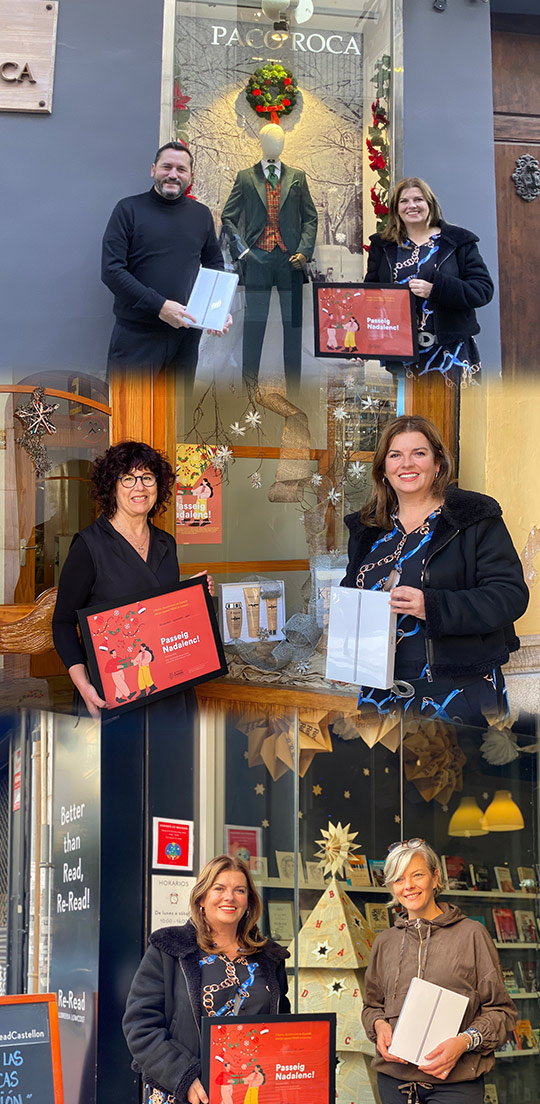 Ribera entrega los premios del Passeig Nadalenc Ribera entrega los premios del Passeig Nadalenc